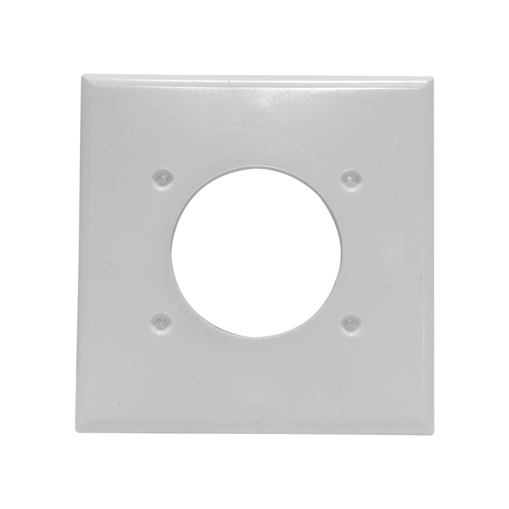 Placa metálica para toma 220 Eagle