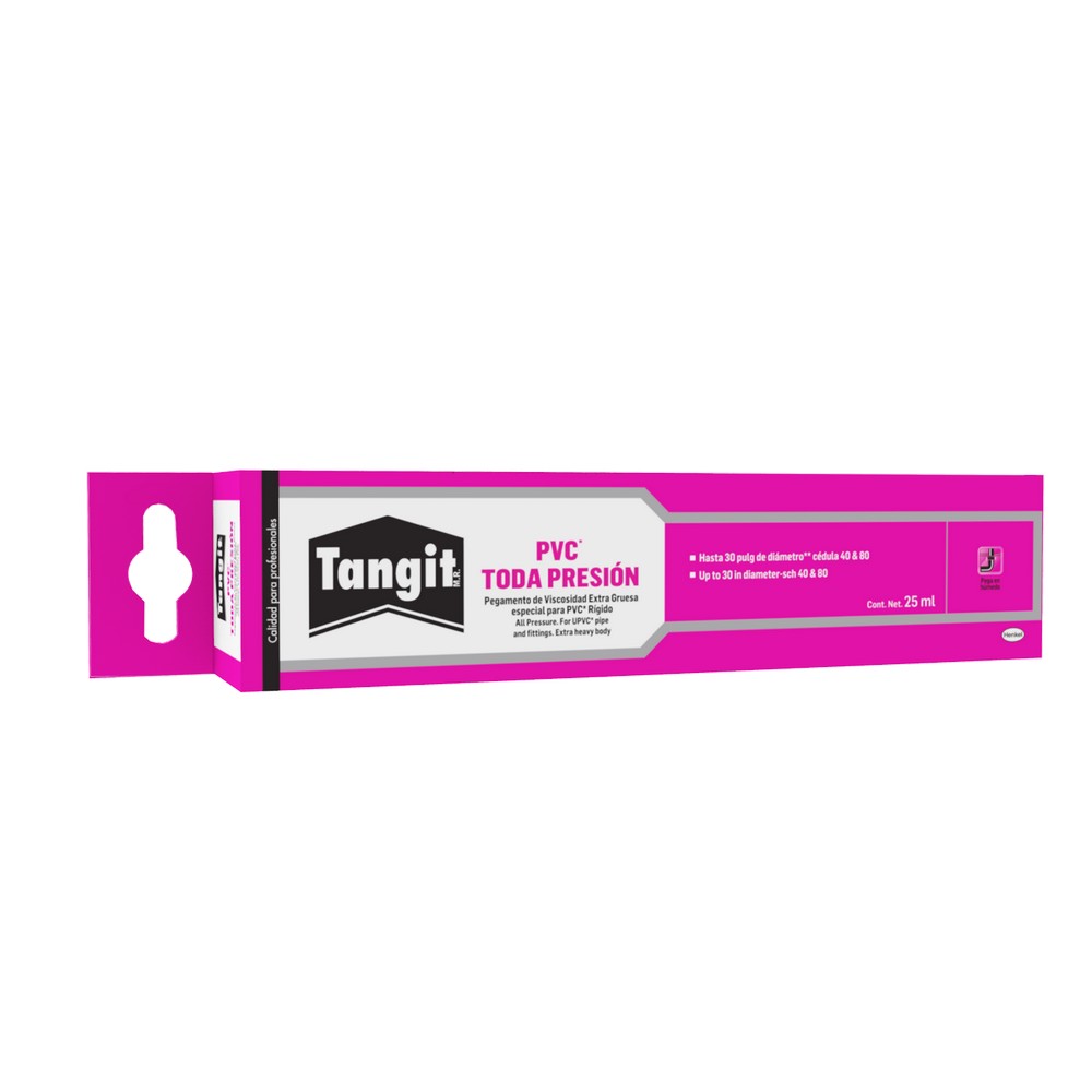 Pegamento para PVC TANGIT tubo 25 ml